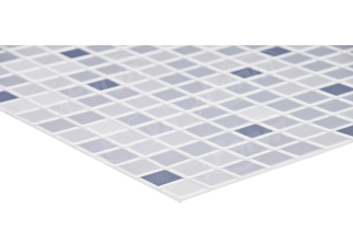 Панель ПВХ Мозаика Микс серый 957х480х0.3мм (0,4593м2)